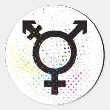 transgender symbol sticker