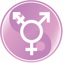Transgender Ying Yang Photo Cut Out