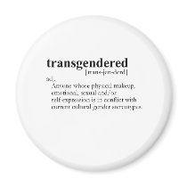 TRANSGENDERED (definition) magnets