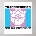 Transgenders More Than Meets The Eye Poster