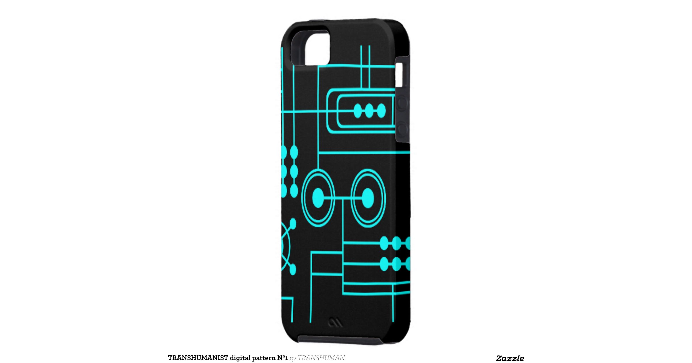 transhumanist_digital_pattern_nÂº1_iphone_5_case ...