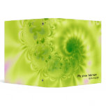 Transience · Fractal Art · Green & Pink binders