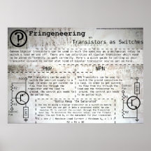 "Transistors As Switches" Poster