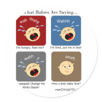 Translating Baby Expressions stickers