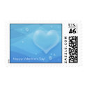 Translucent Blue Heart & Bubbles Water Gradation Stamps