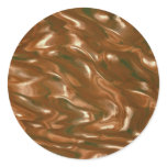 Translucent textured glass bottle sticker