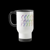 Transparent Pride on White Thermal Mug