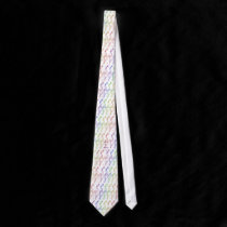 Transparent Pride Tie