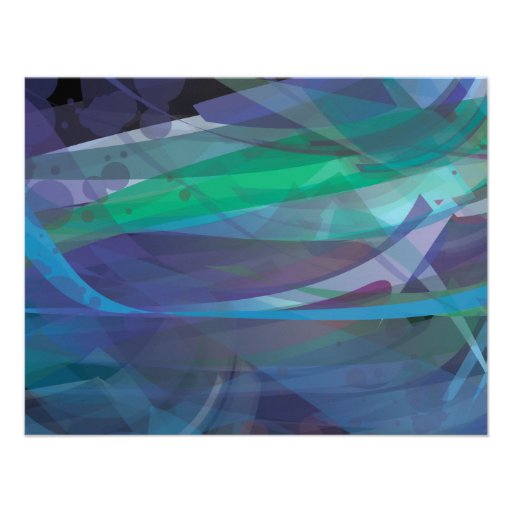 Transparent Star Bat Bar Mitzvah reply card blue Custom Announcements
