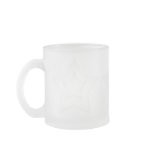 Transparent Stars Relief Frosted Mug