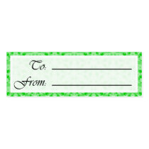 Transparent Tessellation 39 Lg Any Color Gift Tag Business Card Templates