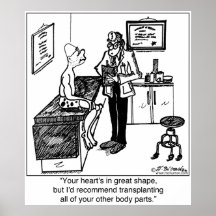 Transplant All Body Parts Poster