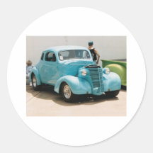 Transportation 216 round stickers
