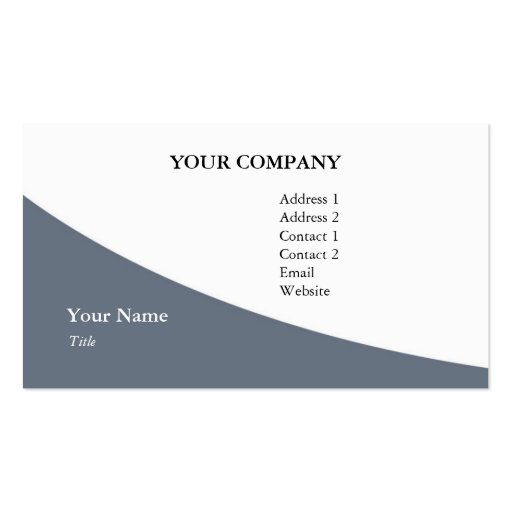Transportation - Business Business Card Template (front side)