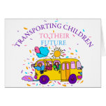 Transporting Children To Their Future Greeting Cards