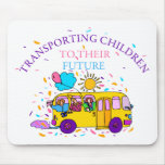 Transporting Children To Their Future Mouse Pad