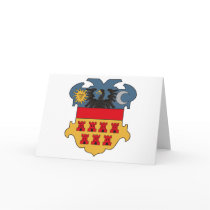 Transsylvania Coat of Arms (19th Century) Greeting cards