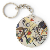 Transverse Line Key Chain