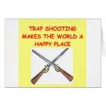 trap shooting card