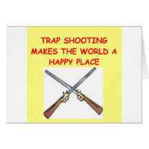 trap shooting card
