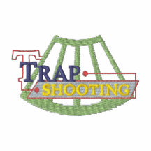 Trap Shooting Logo Embroidered Polo Shirt