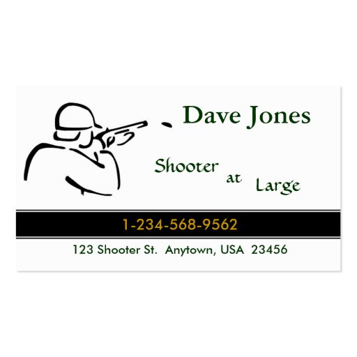 trap 10 5 template trap shooting skeet business card white zazzle trap 10 5 template trap shooting skeet business card white zazzle