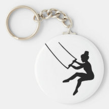 trapeze artist key chains