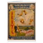 Trapeze artists Barnum & Bailey 1896 cards