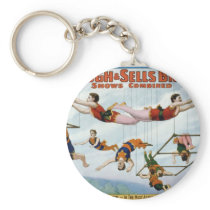 Trapeze Artists / Forepaugh & Selle Brothers Keychain