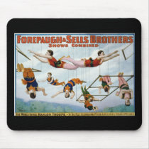 Trapeze Artists / Forepaugh & Selle Brothers Mouse Pad
