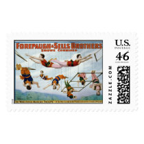 Trapeze Artists / Forepaugh & Selle Brothers Postage