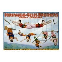 Trapeze Artists / Forepaugh & Selle Brothers posters