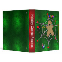 Trapped Gingerbread 3 Ring Binder