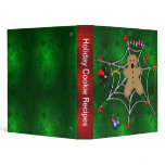 Trapped Gingerbread 3 Ring Binder