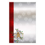 Trapped Gingerbread Customized Stationery