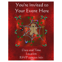 Trapped Gingerbread Flyer Design