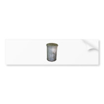 trash bin bumper sticker