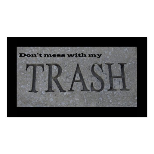 trash-business-card-zazzle