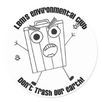 Trash Can Sticker