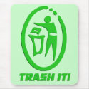 Trash it mousepads