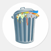 Trash stickers