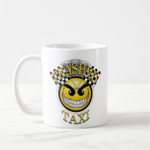 Trashed Taxi Coffee Mugs