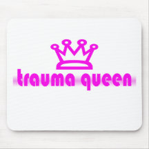 Trauma Queen Mouse Pad