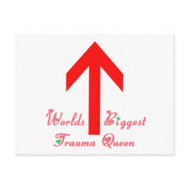 Trauma Queen postcards
