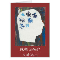 Traumatic Brain Injury Awareness cards