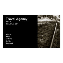 Traval Agency business cards
