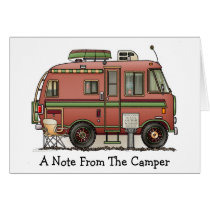 Travco Motor Home Camper RV Greeting Cards