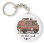 Travco Motor Home Camper RV keychains