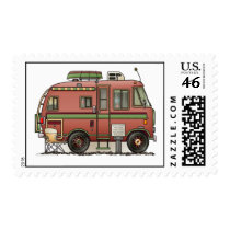 Travco Motor Home Camper RV Postage Stamps