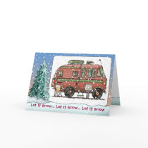 Travco RV Camper Holiday Cards